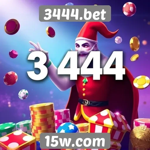 Variedade de jogos disponíveis no 3444.bet